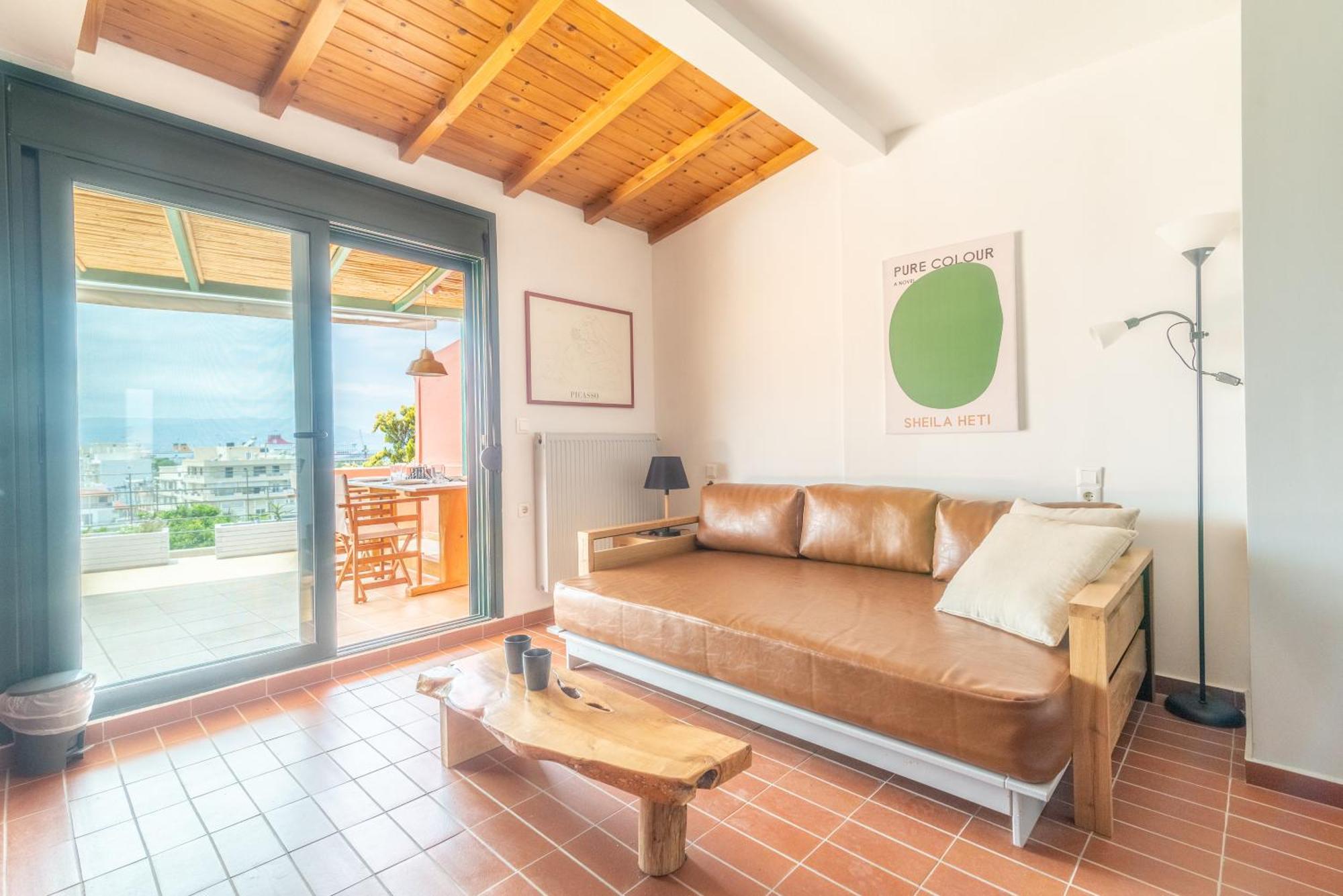 City Loft Near The Airport With Seaview Ираклион Экстерьер фото