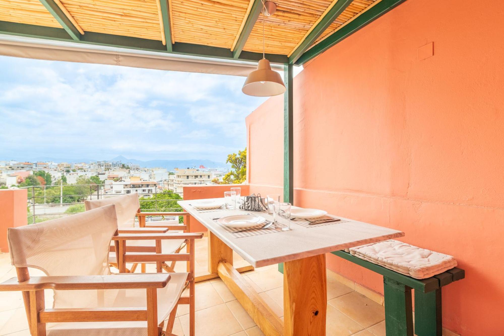 City Loft Near The Airport With Seaview Ираклион Экстерьер фото