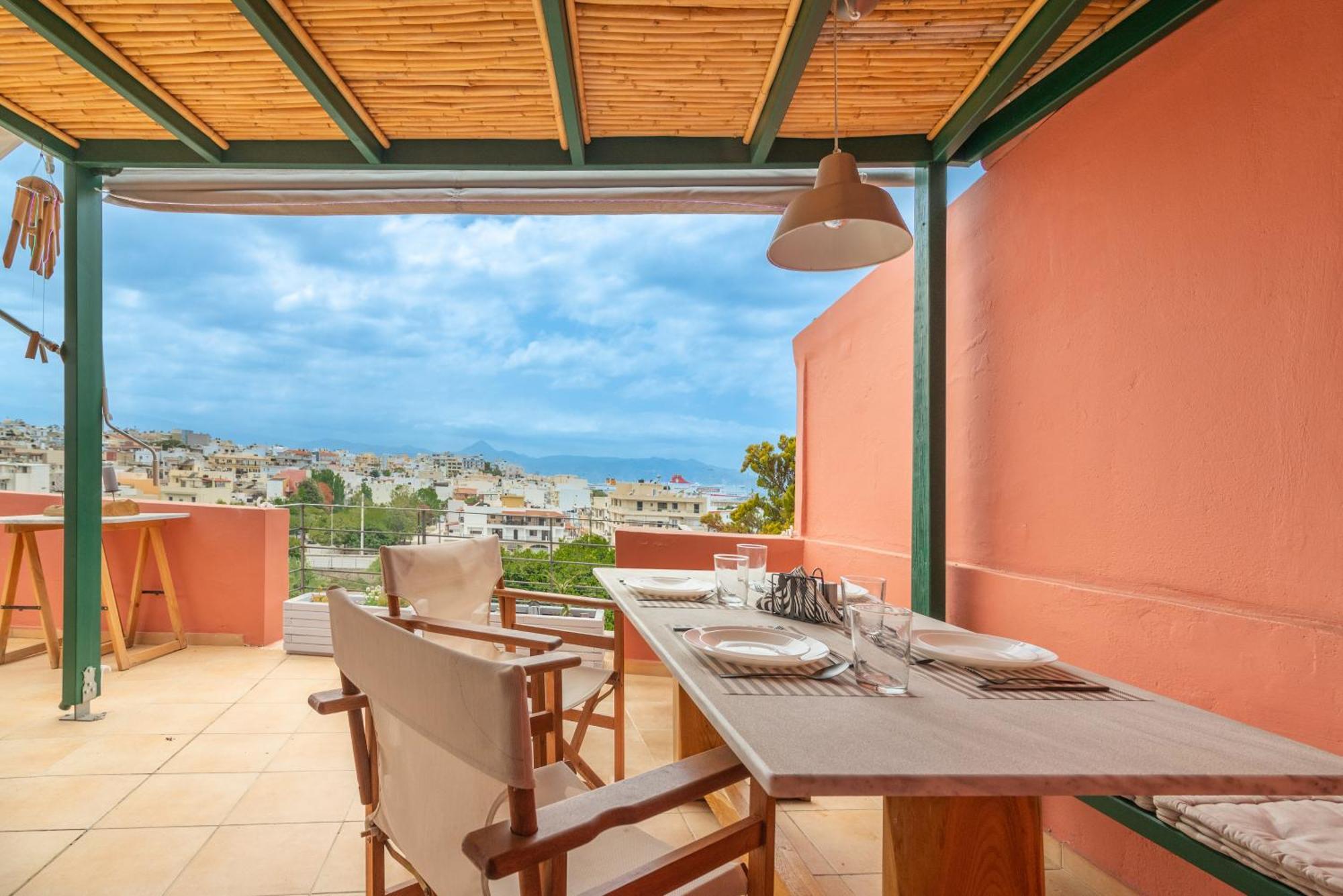 City Loft Near The Airport With Seaview Ираклион Экстерьер фото